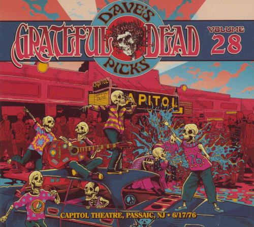 Grateful Dead Dave's Picks Volume 28: Capitol Theatre, Passaic, NJ 6/17/76 3-CD album set (Triple CD) US GRD3CDA790449