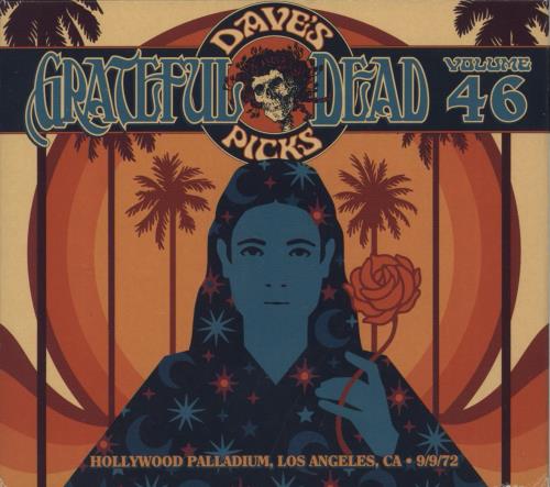 Grateful Dead Dave's Picks, Volume 46 (Hollywood Palladium, Los Angeles, CA 9/9/72) 4-CD album set US GRD4CDA866522