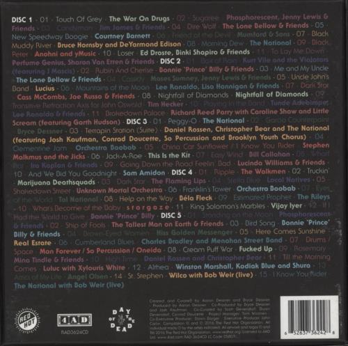 Grateful Dead Day Of The Dead 5-CD album set US GRD5CDA863477