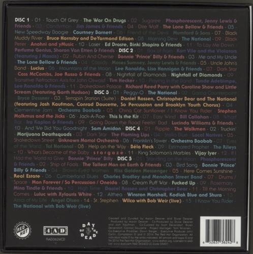 Grateful Dead Day Of The Dead 5-CD album set UK GRD5CDA876330