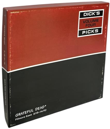 Grateful Dead Dick's Picks Volume Four Vinyl Box Set US GRDVXDI858288