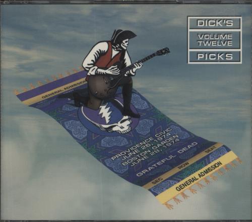 Grateful Dead Dick's Picks Volume Twelve 3-CD album set (Triple CD) US GRD3CDI755220