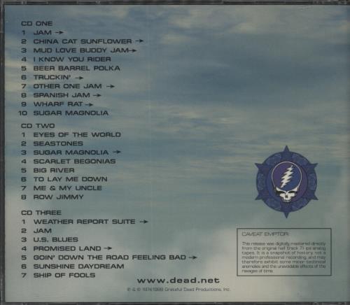 Grateful Dead Dick's Picks Volume Twelve 3-CD album set (Triple CD) US GRD3CDI755220