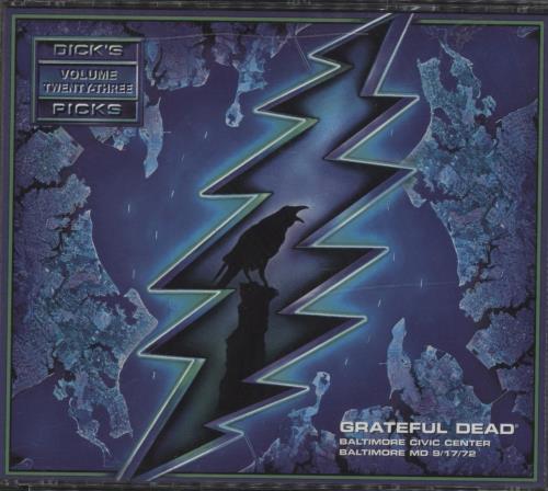 Grateful Dead Dick's Picks Volume Twenty Three 3-CD album set (Triple CD) US GRD3CDI757015