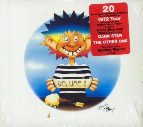Grateful Dead Europe '72 Vol. 2 - Sealed 2 CD album set (Double CD) UK GRD2CEU805547