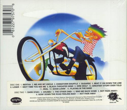 Grateful Dead Europe '72 Vol. 2 - Sealed 2 CD album set (Double CD) UK GRD2CEU805547