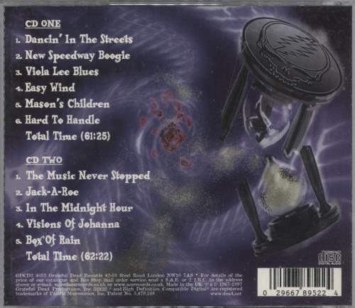 Grateful Dead Fallout From The Phil Zone 2 CD album set (Double CD) UK GRD2CFA805551