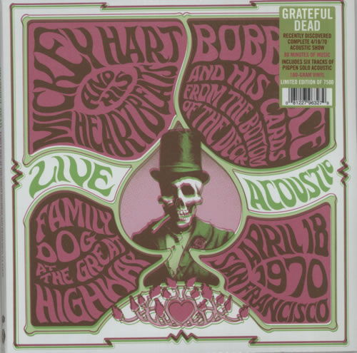 Grateful Dead Family Dog at the Great Highway, San Francisco, CA - 180gm 2-LP vinyl record set (Double LP Album) US GRD2LFA597013