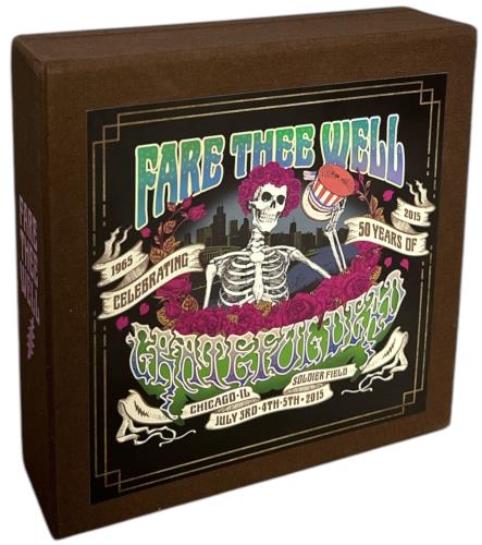 Grateful Dead Fare Thee Well Complete Box July 3, 4, & 5 2015 CD Album Box Set US GRDDXFA859947