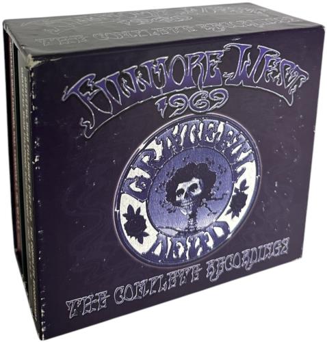 Grateful Dead Fillmore West 1969 - The Complete Recordings CD Album Box Set US GRDDXFI859280