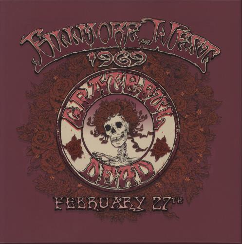 Grateful Dead Fillmore West 1969 [February 27th] - RSD18 - 180gram Vinyl Vinyl Box Set UK GRDVXFI878315