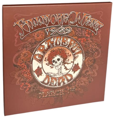 Grateful Dead Fillmore West 1969: March 1st - 180 Gram Vinyl Vinyl Box Set UK GRDVXFI878320
