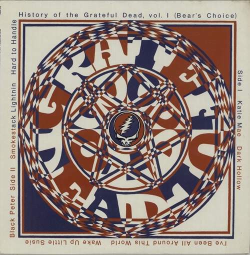 Grateful Dead History Of The Grateful Dead vinyl LP album (LP record) US GRDLPHI636276