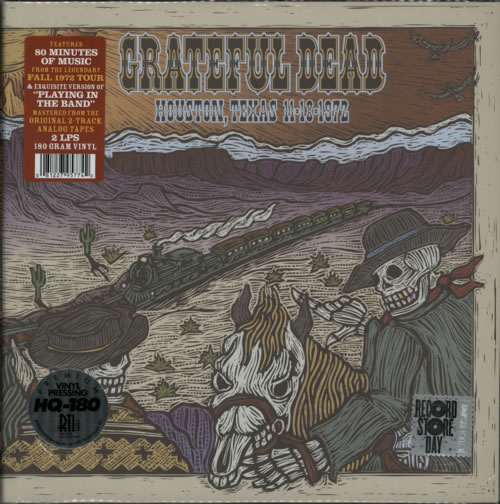 Grateful Dead Houston, Texas 11-18-1972 - 180 Gram Vinyl - Sealed 2-LP vinyl record set (Double LP Album) US GRD2LHO617185