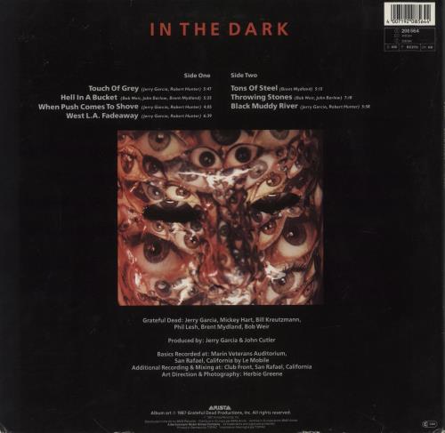 Grateful Dead In The Dark vinyl LP album (LP record) German GRDLPIN288225
