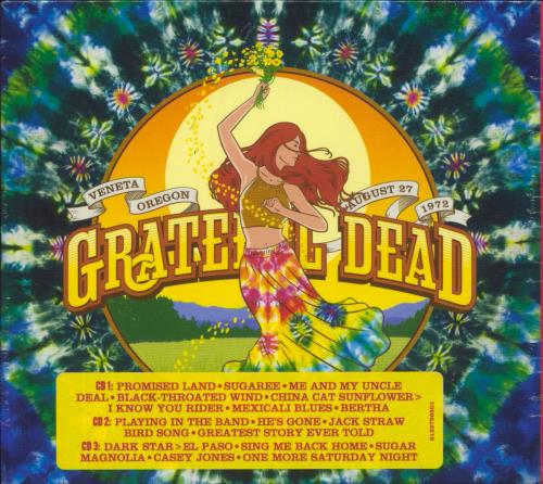 Grateful Dead Sunshine Daydream (Veneta, Oregon, August 27, 1972) - Sealed 3-disc CD/DVD Set UK GRD3DSU806773