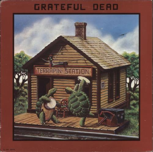 Grateful Dead Terrapin Station - EX vinyl LP album (LP record) Italian GRDLPTE727041