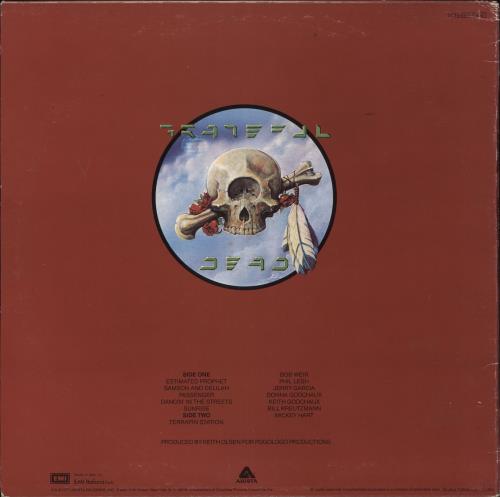 Grateful Dead Terrapin Station - EX vinyl LP album (LP record) Italian GRDLPTE727041