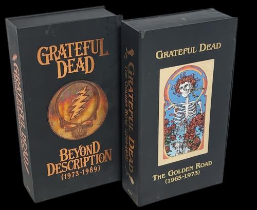 Grateful Dead The Golden Road 1965-1973 / Beyond Description 1973-1989 CD Album Box Set US GRDDXTH632436