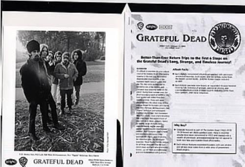 Grateful Dead The Golden Road media press pack US GRDPPTH204075