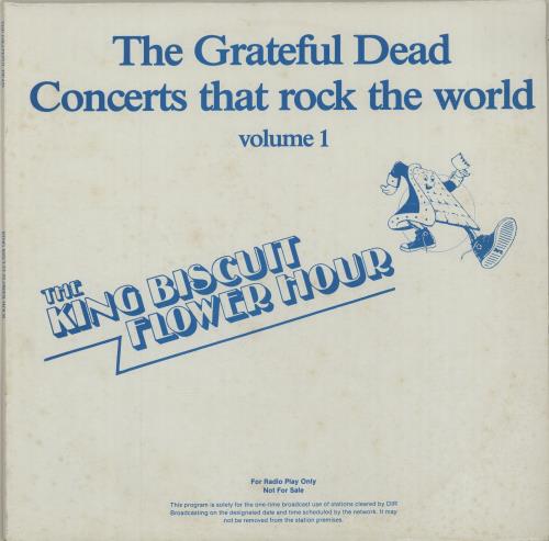 Grateful Dead The King Biscuit Flower Hour Volume 1 vinyl LP album (LP record) US GRDLPTH686479