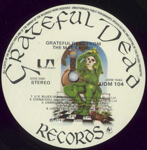 Grateful Dead Wake Of The Flood / From The Mars Hotel 2-LP vinyl record set (Double LP Album) UK GRD2LWA568963