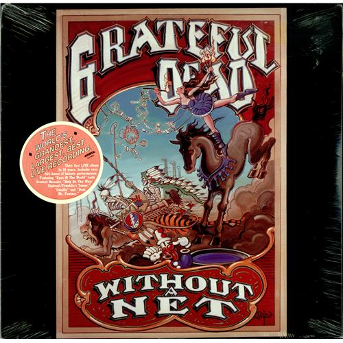 Grateful Dead Without A Net - Sealed 2-LP vinyl record set (Double LP Album) US GRD2LWI424225