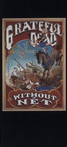 Grateful Dead Without A Net 2 CD album set (Double CD) US GRD2CWI544926
