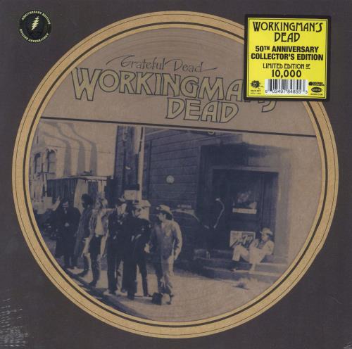 Grateful Dead Workingman's Dead picture disc LP (vinyl picture disc album) UK GRDPDWO748657