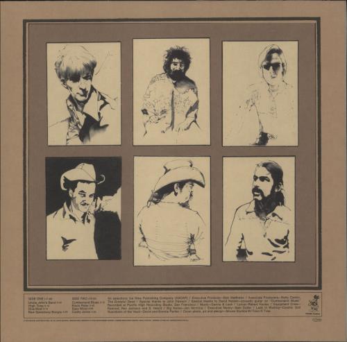 Grateful Dead Workingman's Dead vinyl LP album (LP record) UK GRDLPWO877717