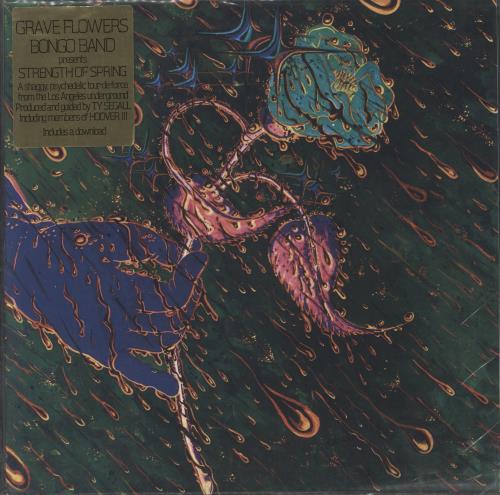 Grave Flowers Bongo Band Strength of Spring - Green Vinyl vinyl LP album (LP record) US 87BLPST871060