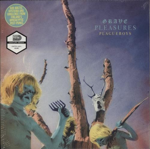 Grave Pleasures Plagueboys - Lilac Vinyl vinyl LP album (LP record) UK 61ELPPL863988