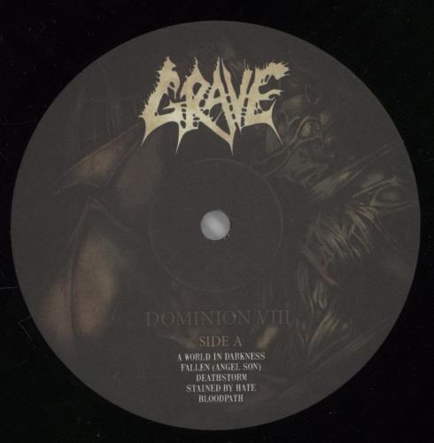 Grave Dominion VIII vinyl LP album (LP record) Swedish -2ALPDO891505