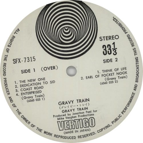 Gravy Train Gravy Train Japanese vinyl LP album (LP record) (594241)