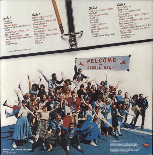 Grease Grease - Original Soundtrack 2-LP vinyl record set (Double LP Album) UK ESA2LGR139995