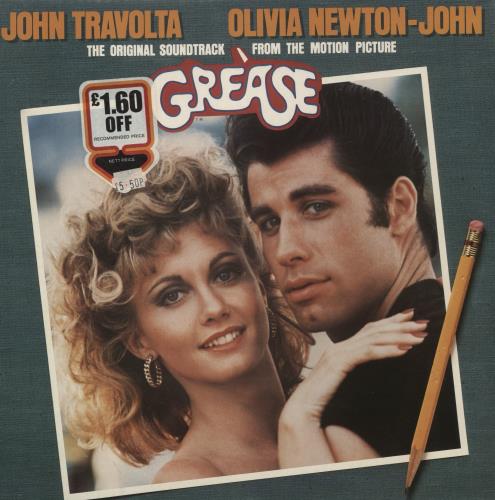 Grease Grease - Price Sticker 2-LP vinyl record set (Double LP Album) UK ESA2LGR870202