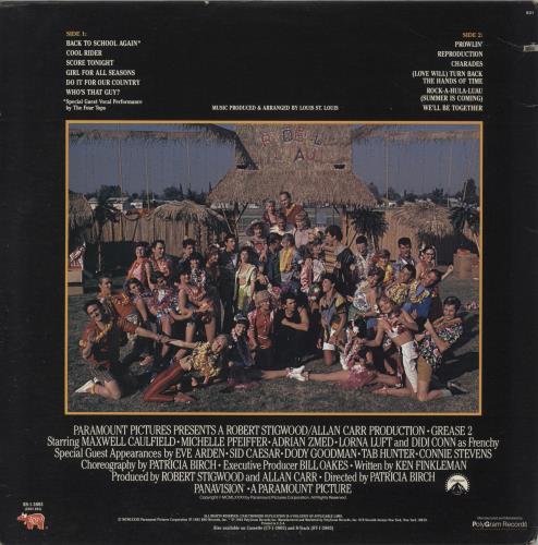 Grease Grease 2 vinyl LP album (LP record) US ESALPGR878163