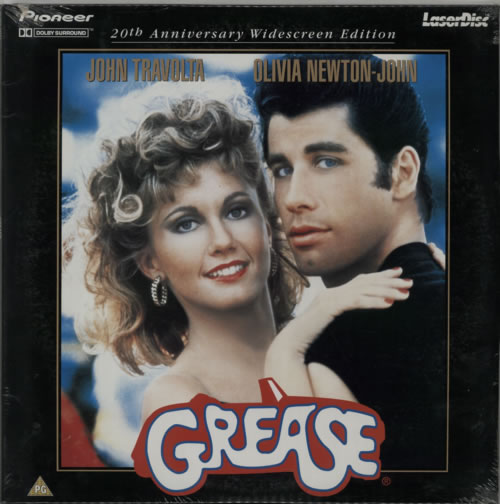 Grease Grease: 20th Anniversary Widescreen Edition laserdisc / lazerdisc Japanese ESALZGR621865