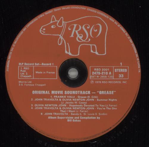 Grease Grease 2-LP vinyl record set (Double LP Album) French ESA2LGR233449