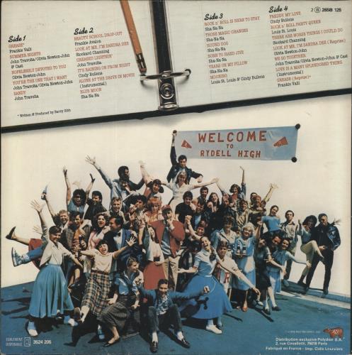 Grease Grease 2-LP vinyl record set (Double LP Album) French ESA2LGR233449