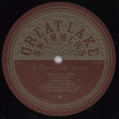 Great Lake Swimmers A Forest Of Arms vinyl LP album (LP record) US 0VFLPAF856801