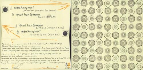 Great Lake Swimmers Great Lake Swimmers / Audiotransparent - Double 7" 7" vinyl single (7 inch record / 45) Canadian 0VF07GR831119