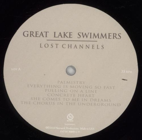 Great Lake Swimmers Lost Channel + 7" vinyl LP album (LP record) UK 0VFLPLO856803