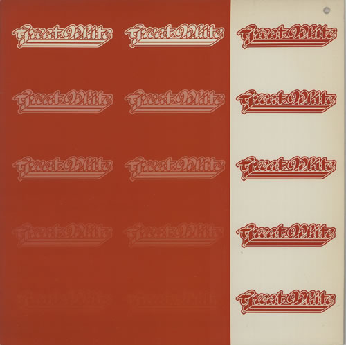 Great White Face The Day 12" vinyl single (12 inch record / Maxi-single) US G-W12FA600338