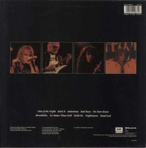 Great White Great White vinyl LP album (LP record) UK G-WLPGR557372