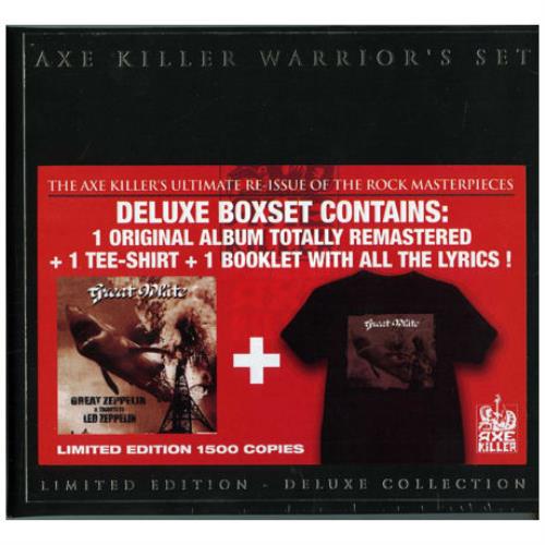 Great White Great Zeppelin CD album (CDLP) French G-WCDGR402817