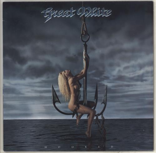 Great White Hooked - EX vinyl LP album (LP record) UK G-WLPHO718136