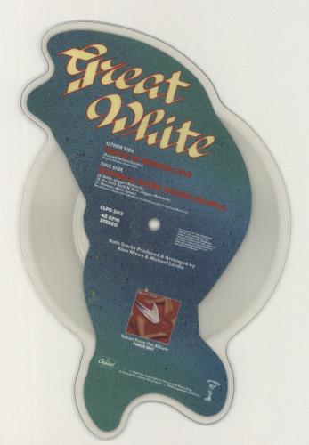 Great White House Of Broken Love shaped picture disc (picture disc vinyl record) UK G-WSHHO00648