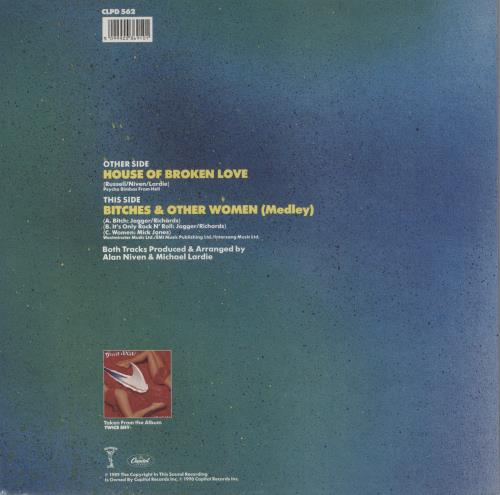 Great White House Of Broken Love shaped picture disc (picture disc vinyl record) UK G-WSHHO00648