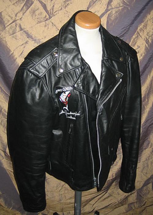 Great White Leather Tour Jacket jacket US G-WJALE339836